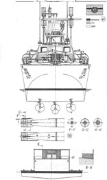 Motor torpedo-boat Libelle High detailed scale ship model plan