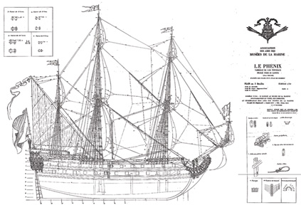 Model Ship Plans Drawings