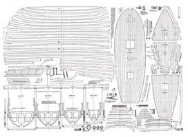 christopher columbus santa maria ship model plans.